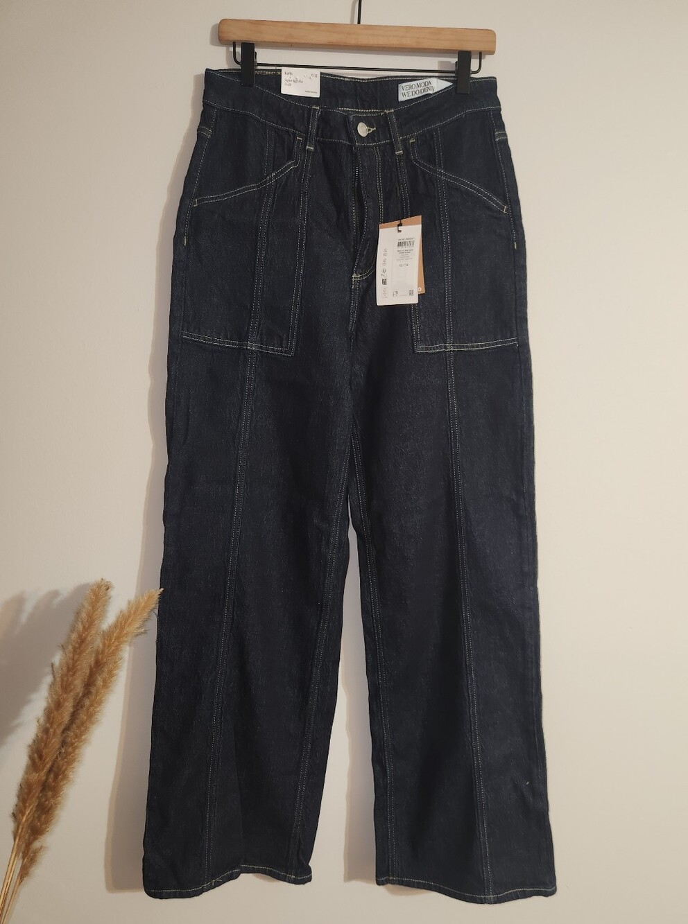 Vero Moda Kathy Super High Rise Wide Leg Jean